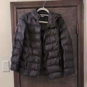 32 Degrees Women's Black Puffer Jacket
